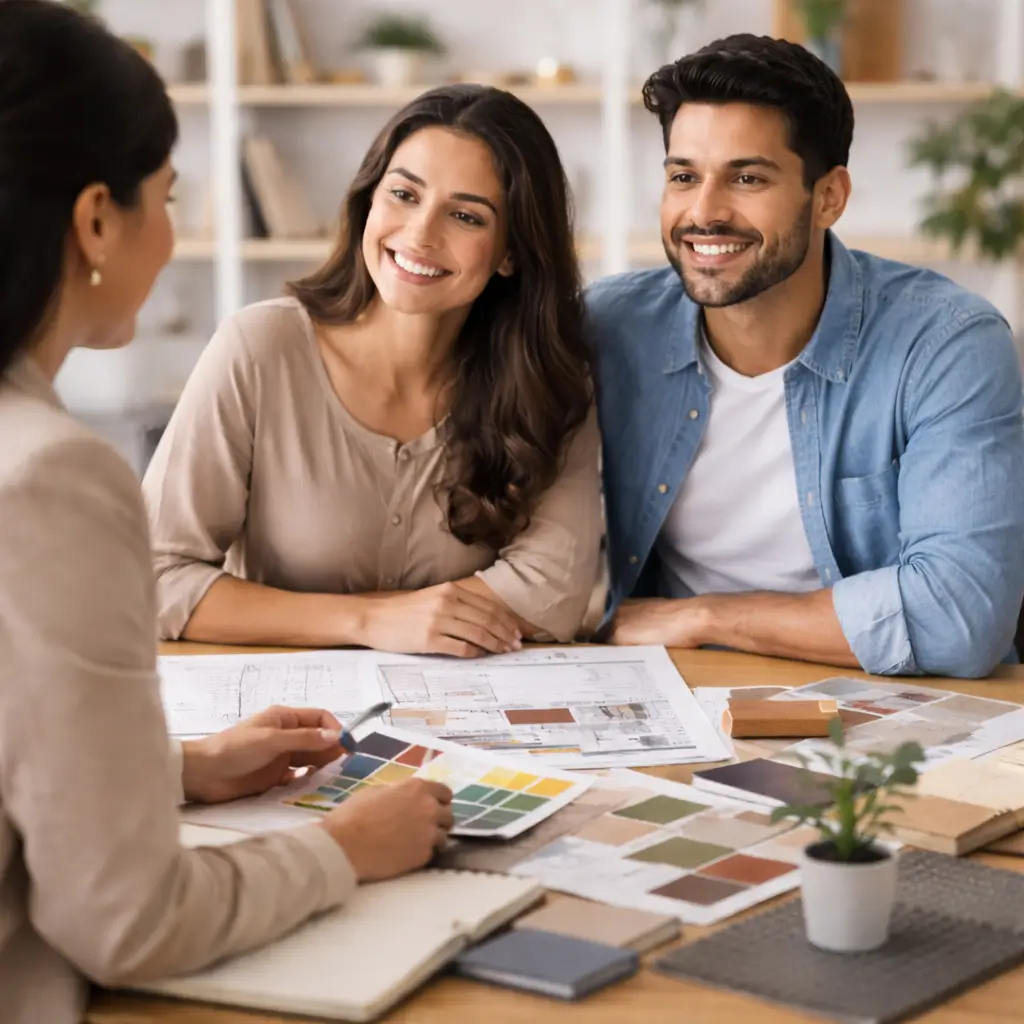 Interior design consultation and planning